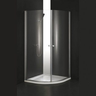 GLASS S2 90 cm frost  sprchovací kút